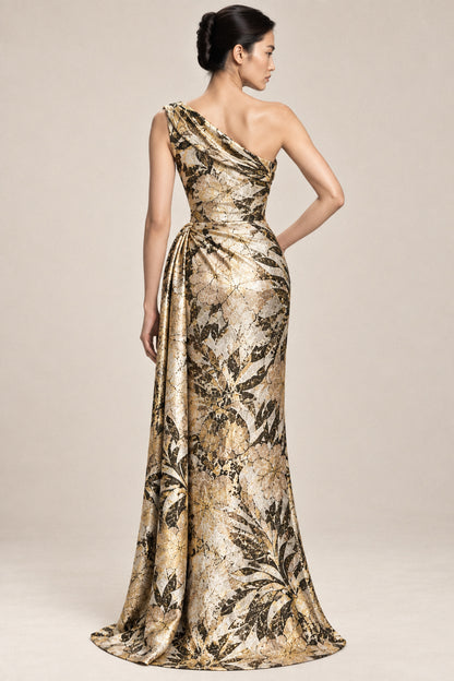 PINEAPPLE LAMÉ GOWN