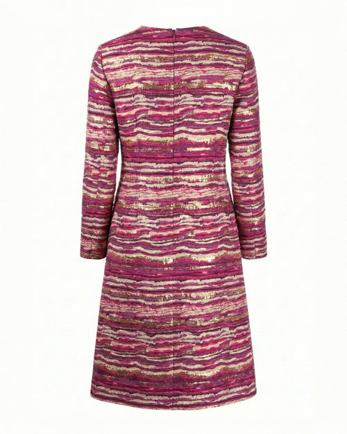 STRATA BROCADE DRESS