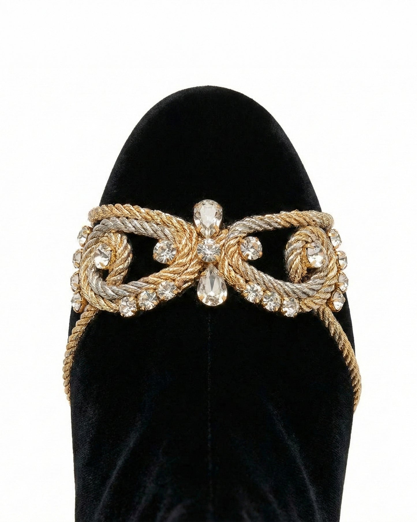 VELVET ANKLE BOOTS