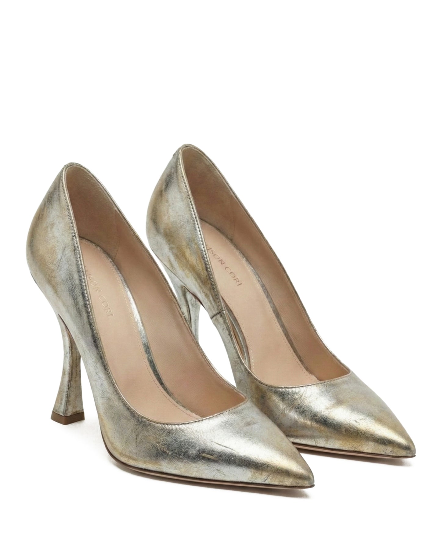 POINTED METALLIC HEELS